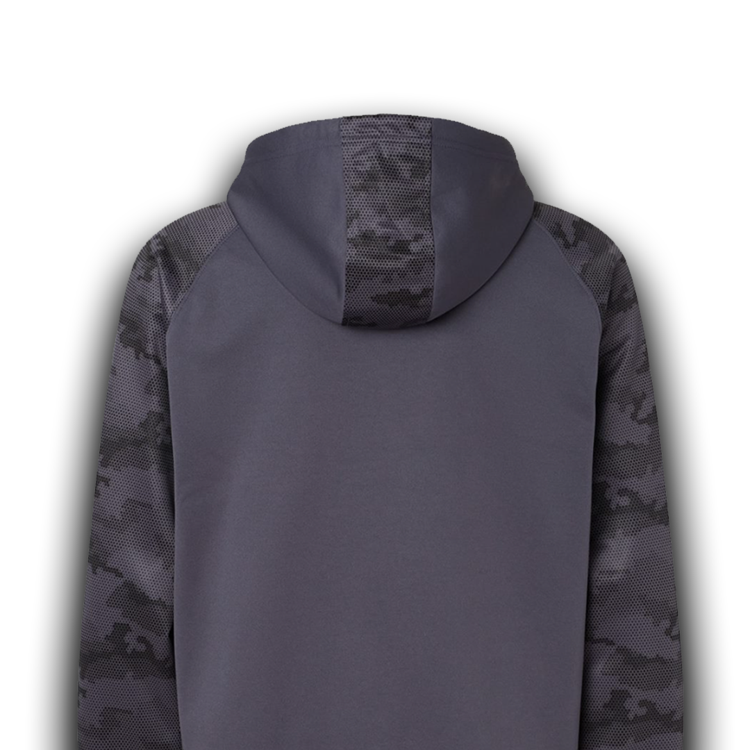 Graphite Fleece Logo Hoodie