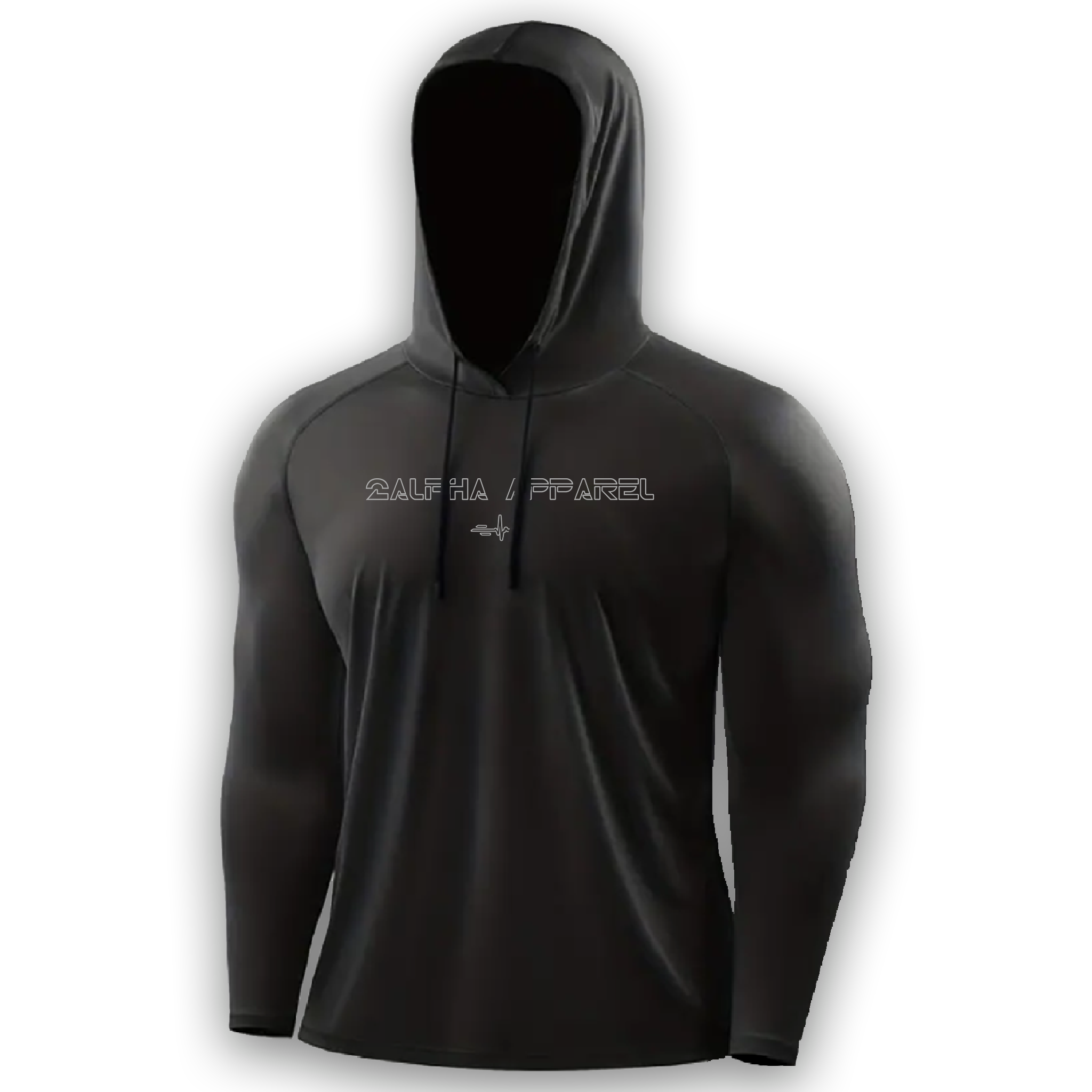 Logo Performance Hoodie – 2AlphaApparel