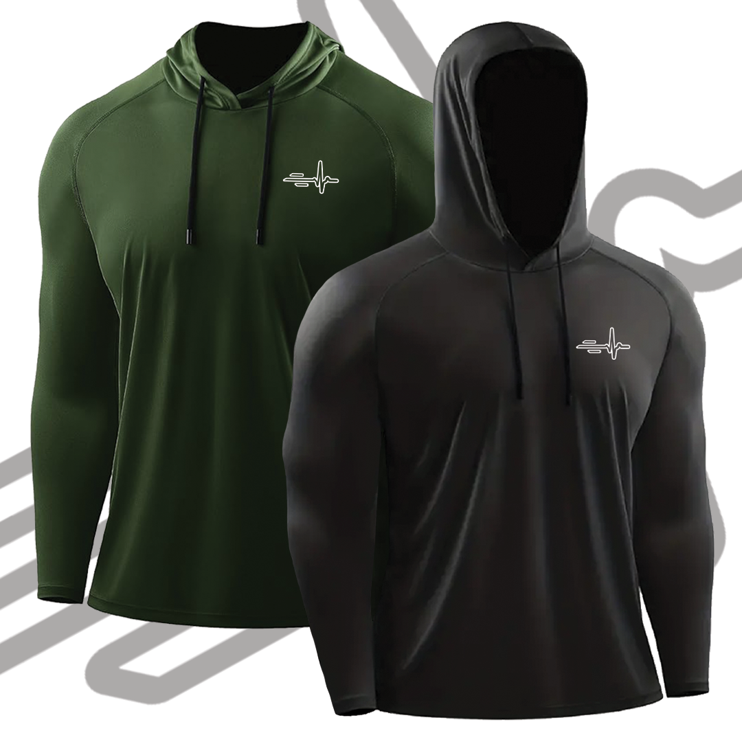 Signature Logo Performance Hoodie – 2AlphaApparel Signature Logo Performance Hoodie – 2AlphaApparel